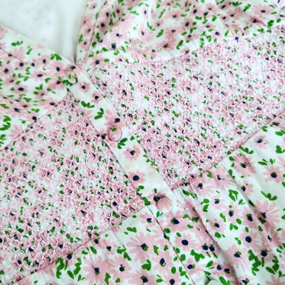 Alice and Olivia shirred floral summer dress - Picture 7 of 8